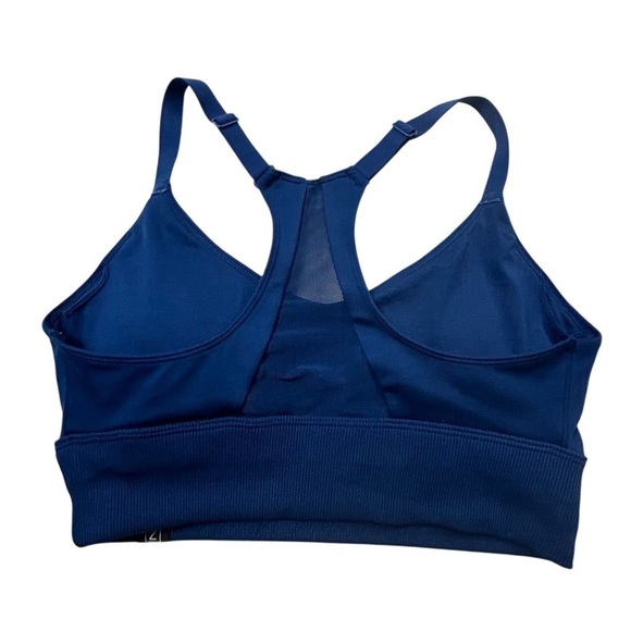 Zobha Women's High Support Sports Bra Blue Size M Adjustable Straps - Picture 2 of 5